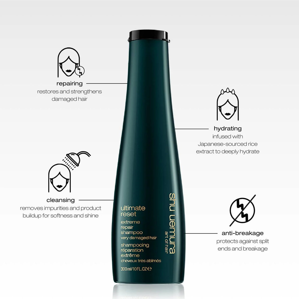 ultimate reset extreme repair shampoo – Sitting Pretty Salon